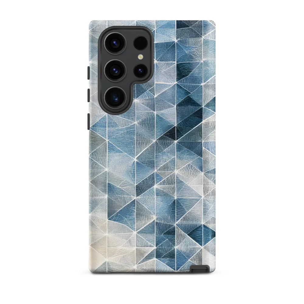 Geometric Harmony in Blue