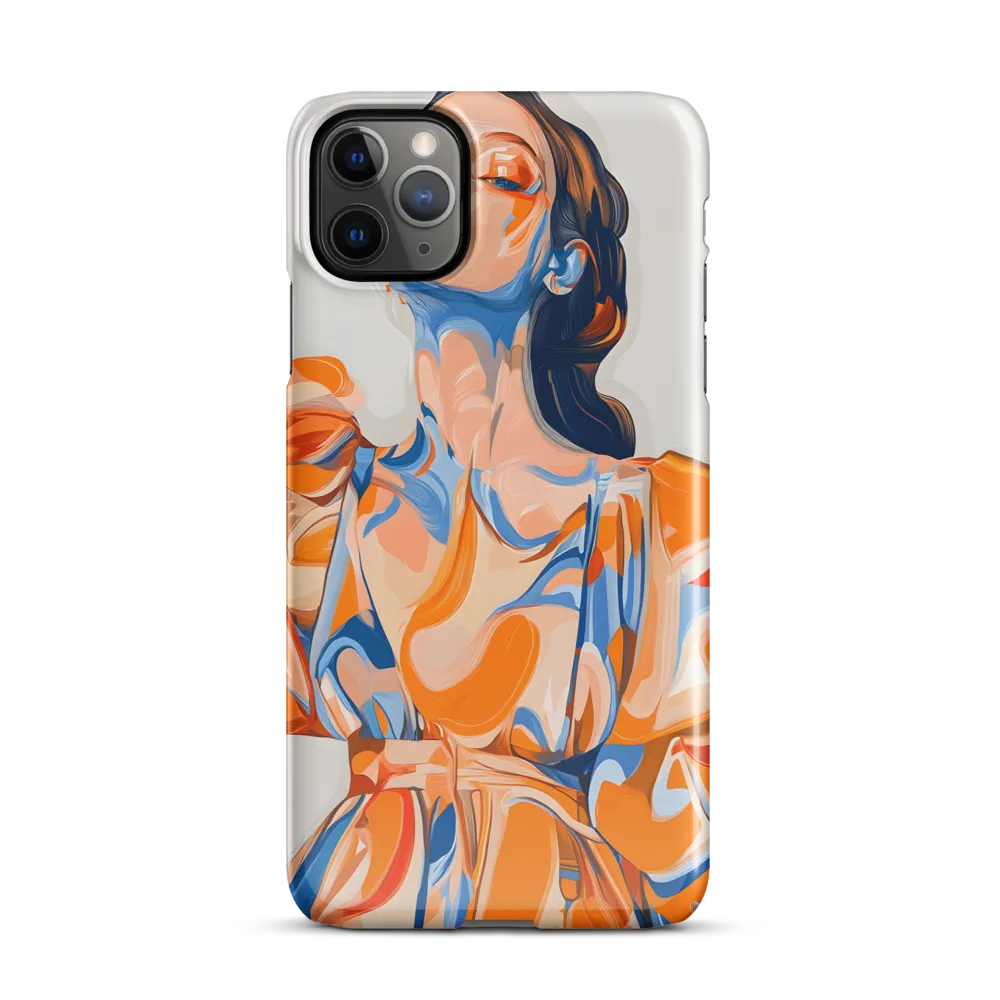 Fluid Fashion: A Modern Portrait | Phone Case |  11 Pro Max | Snap Case | Glossy