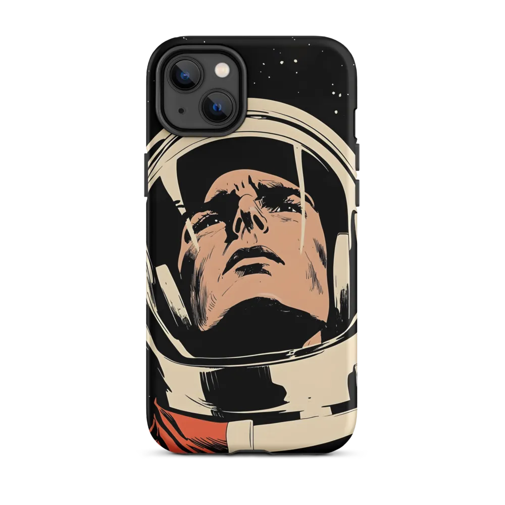 Gaze of the Astronaut | Phone Case |  14 Plus | Tough Case | Matte