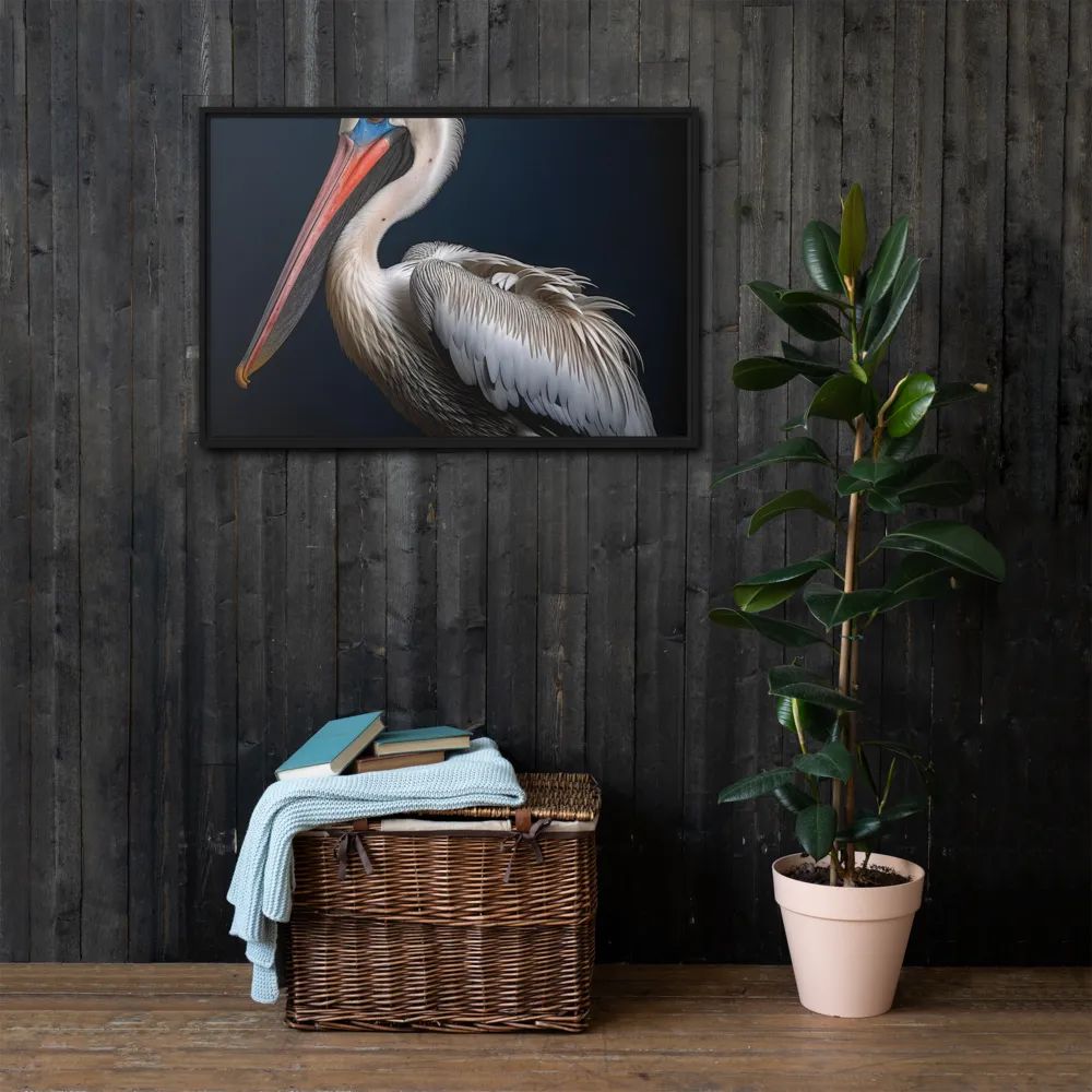 Majestic Pelican Portrait