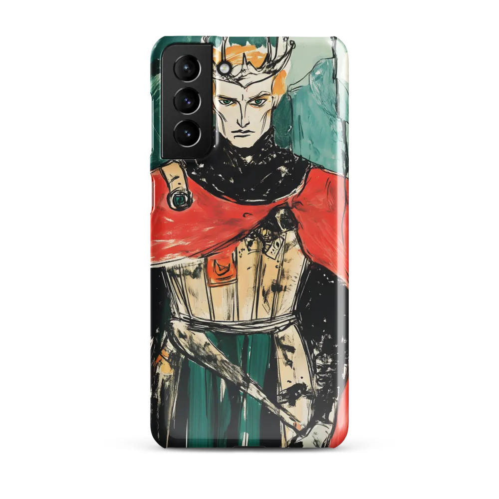 The Stoic Sovereign | Phone Case |  S21 Plus | Snap Case | Glossy