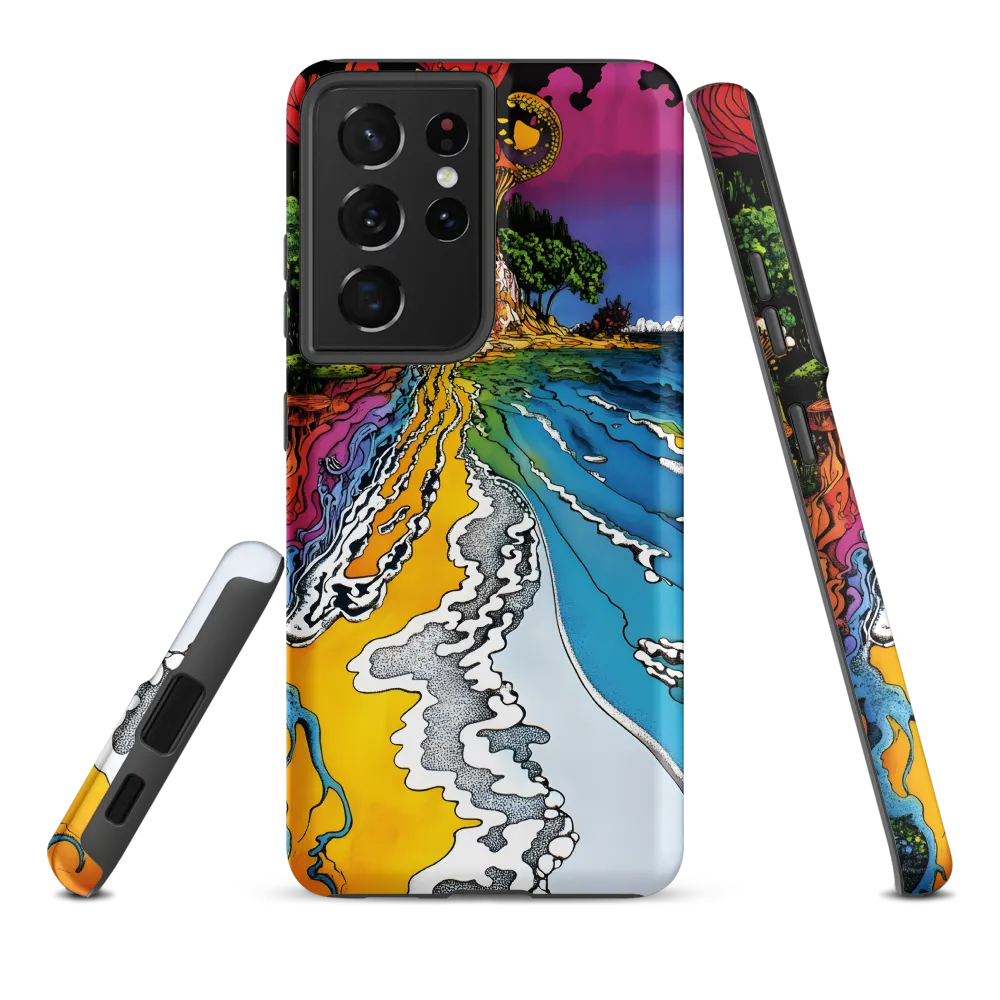 Ethereal Flow: A Psychedelic Landscape
