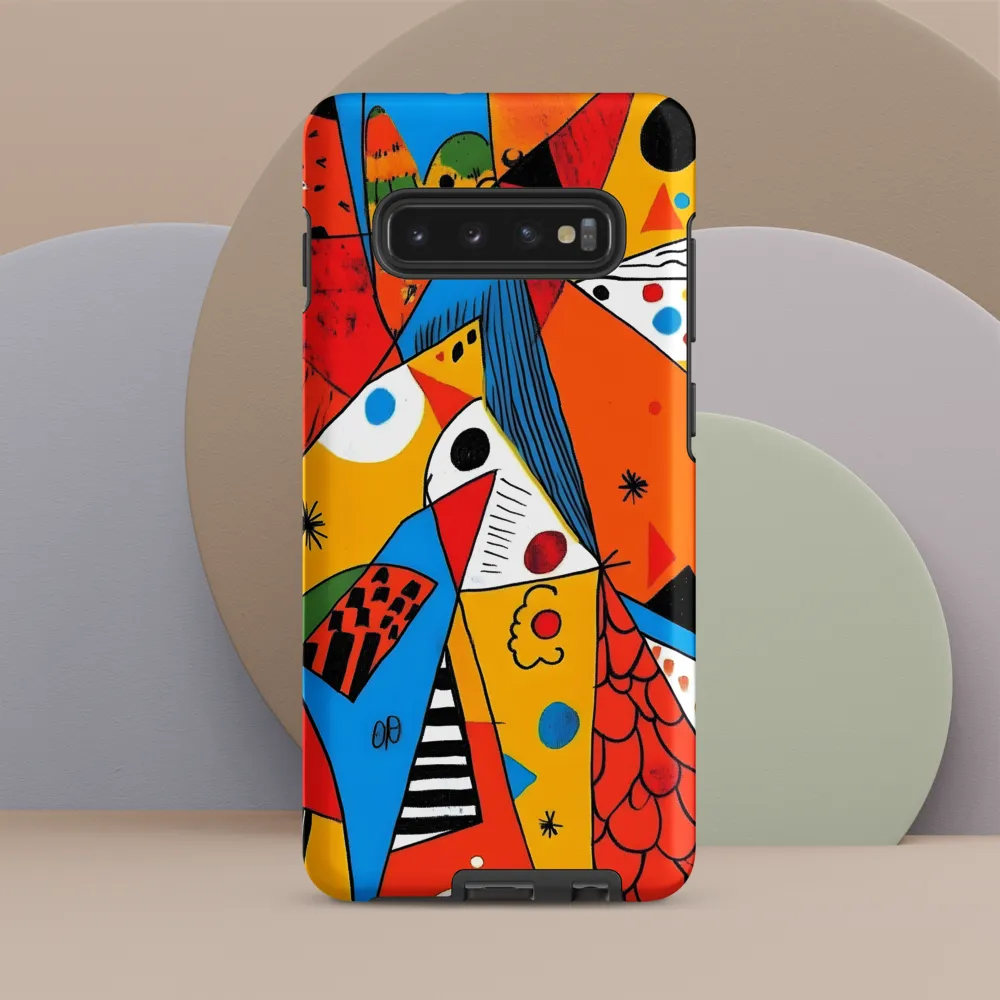 Geometric Playground: A Colorful Journey Through Abstract Landscapes