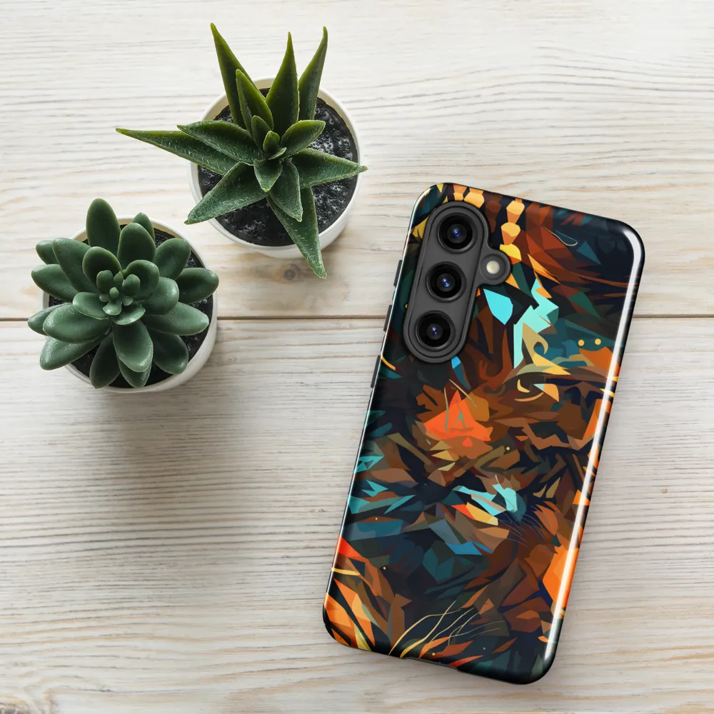 Wild Symphony: Abstract Tigers