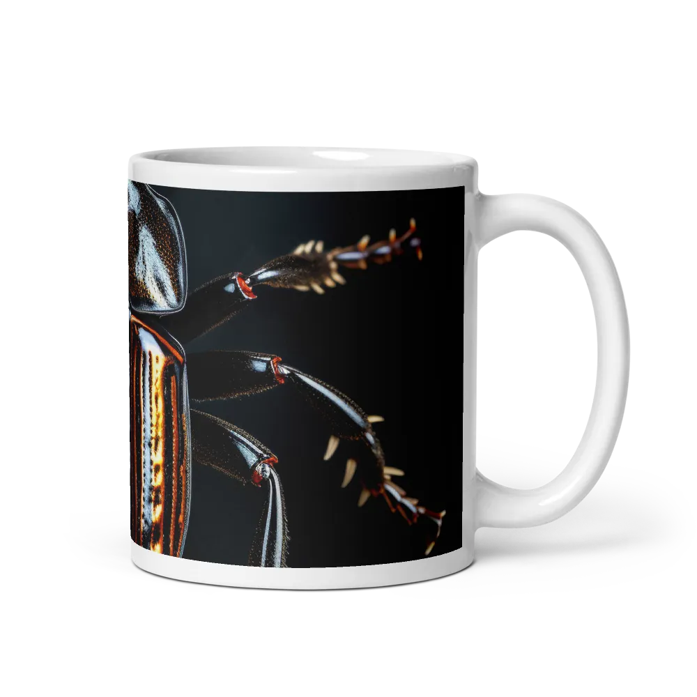 Luminous Insect Majesty | Mug with White inside | 11 oz