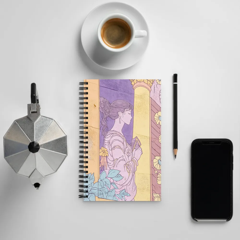 Whispers of Serenity | Spiral Notebook