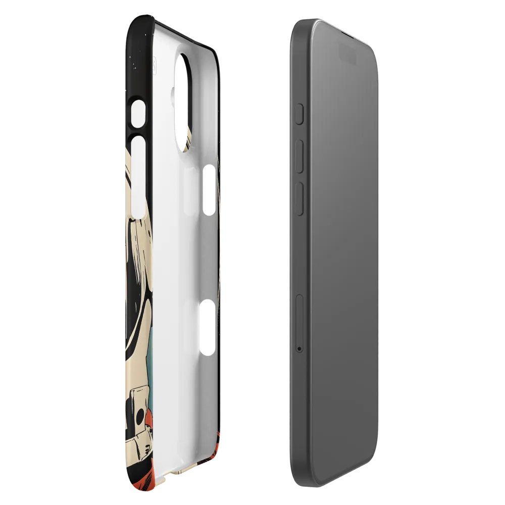 Gaze of the Astronaut | Phone Case |  16 Plus | Snap Case | Matte