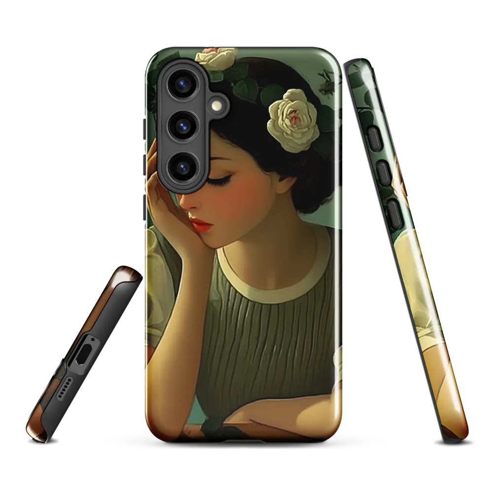 Whispers of Serenity | Phone Case |  S24 Plus | Tough Case | Glossy