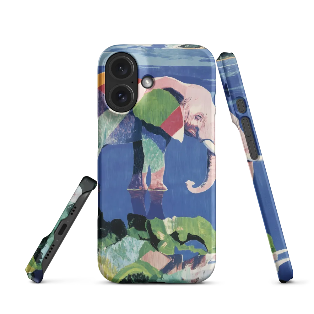 Serenity in Color: The Elephants of Reflection