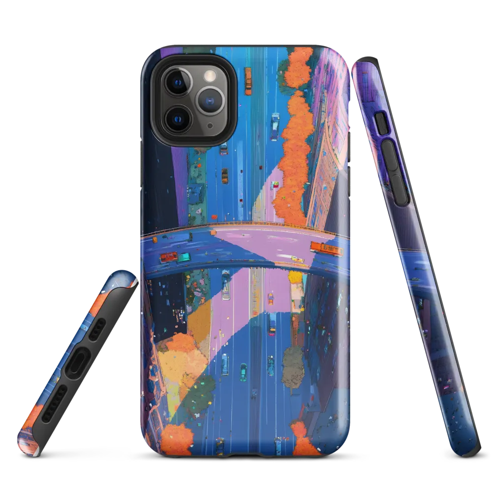 Urban Symphony: Aerial Reverie | Phone Case |  11 Pro Max | Tough Case | Glossy