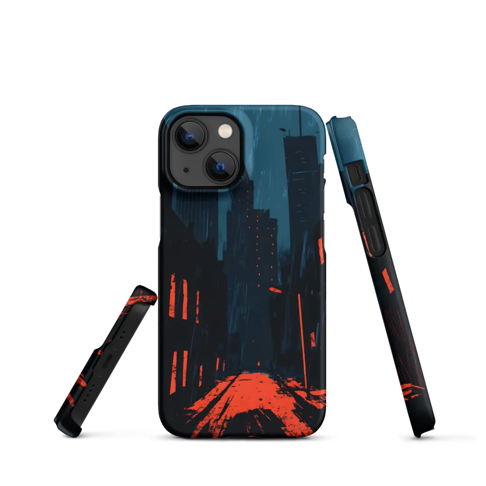 Echoes of an Ominous City | Phone Case |  13 Mini | Snap Case | Matte