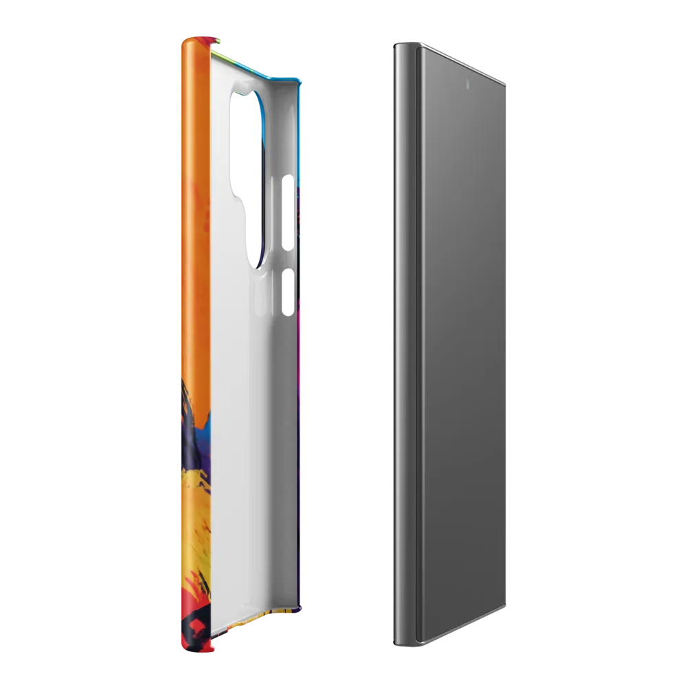 Vibrant Confidence | Phone Case |  S23 Ultra | Snap Case | Glossy