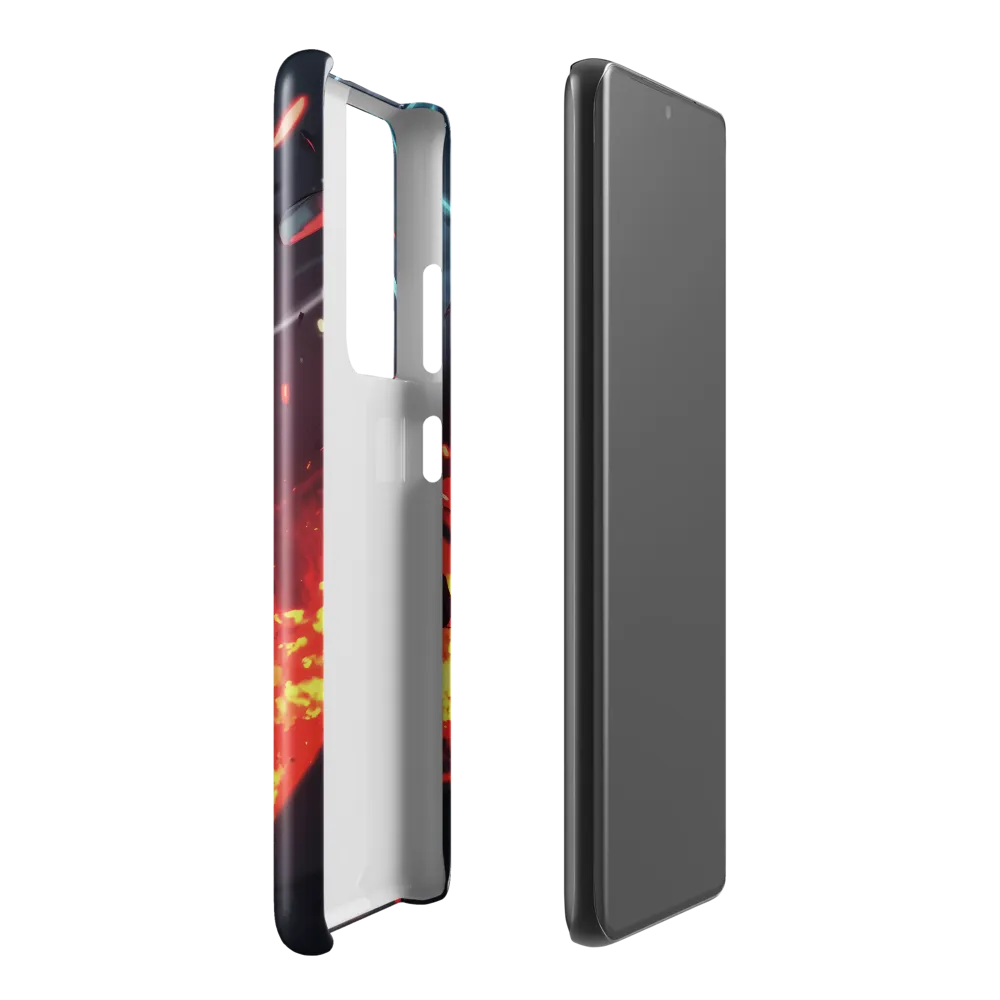 Astronaut Amidst Chaos | Phone Case |  S21 Ultra | Snap Case | Glossy