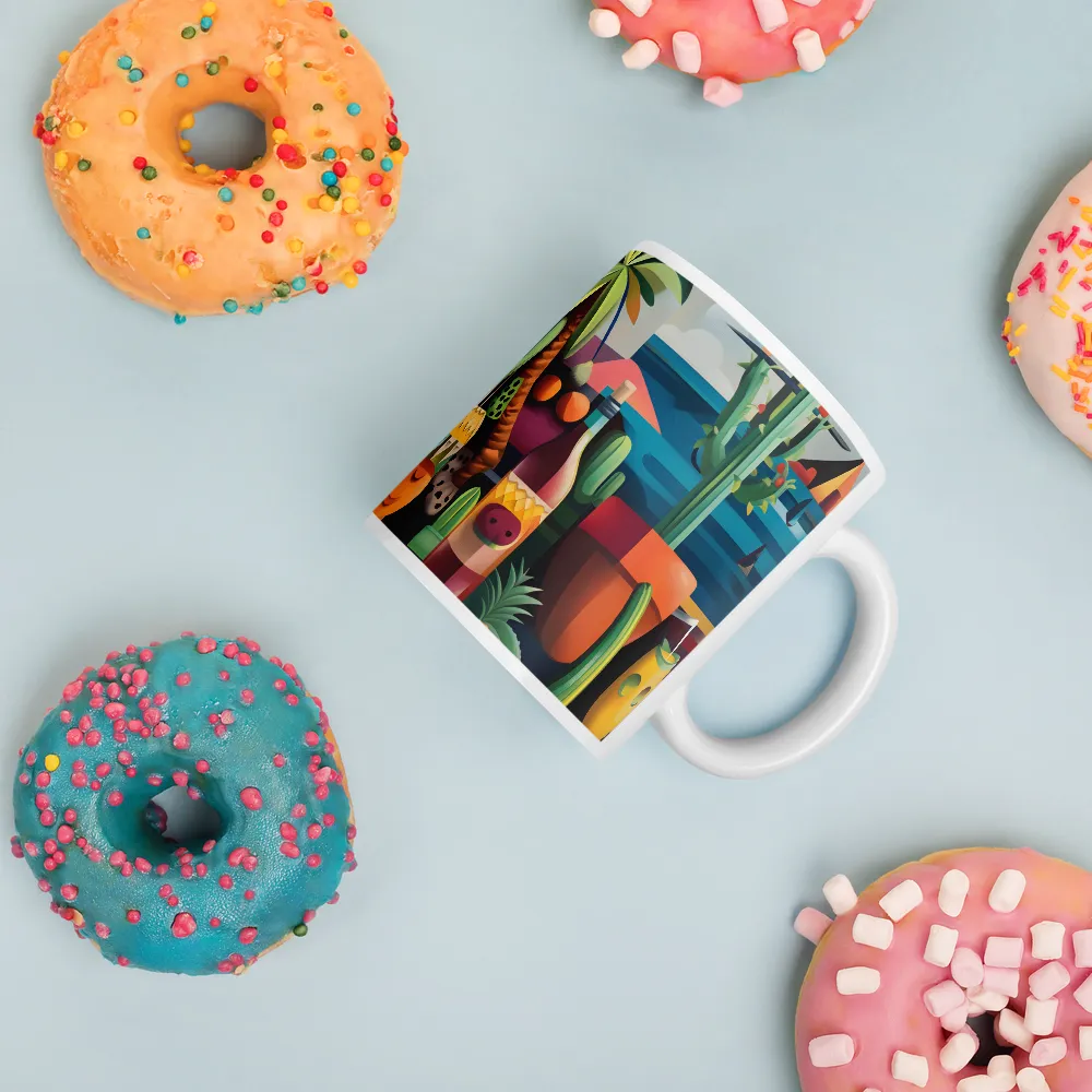 Whimsical Oasis | Mugs | Multiple Sizes & Colors