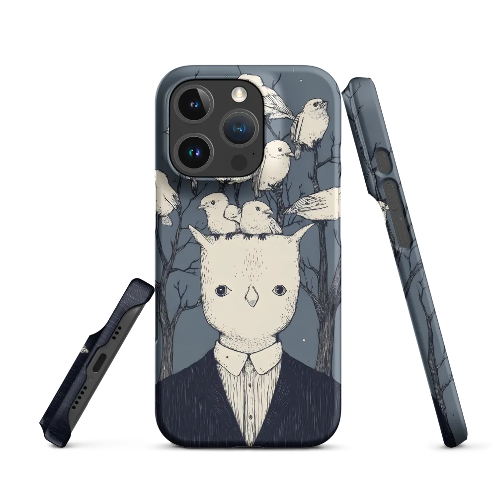 Whispers of the Avian Mind | Phone Case |  16 Pro | Snap Case | Matte
