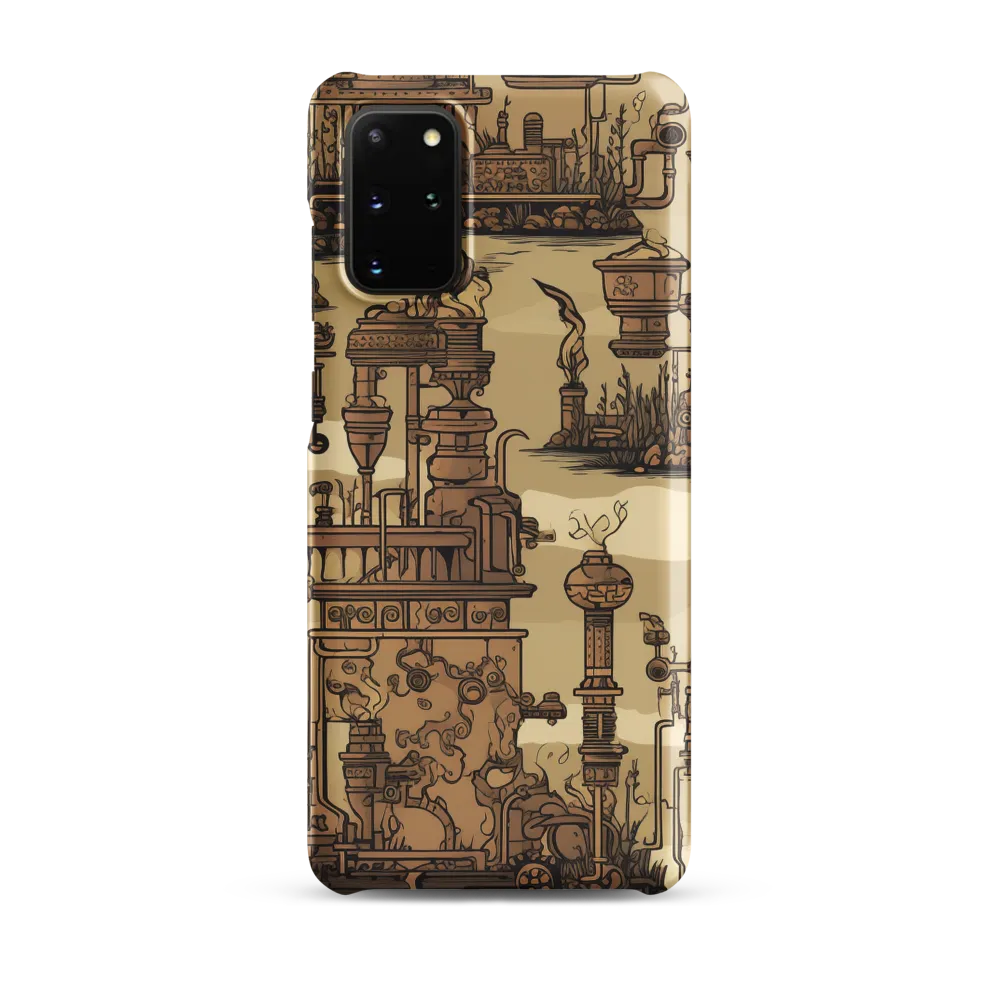 Whimsical Industrial Landscape