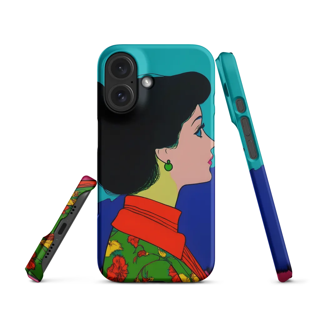 Whispers of Color: A Pop Art Portrait