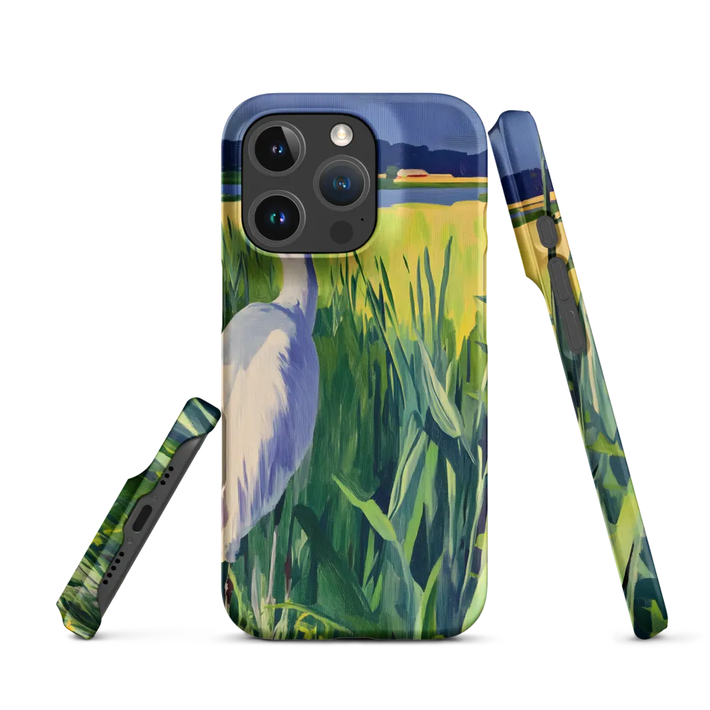 Graceful Presence: The Heron in the Meadow