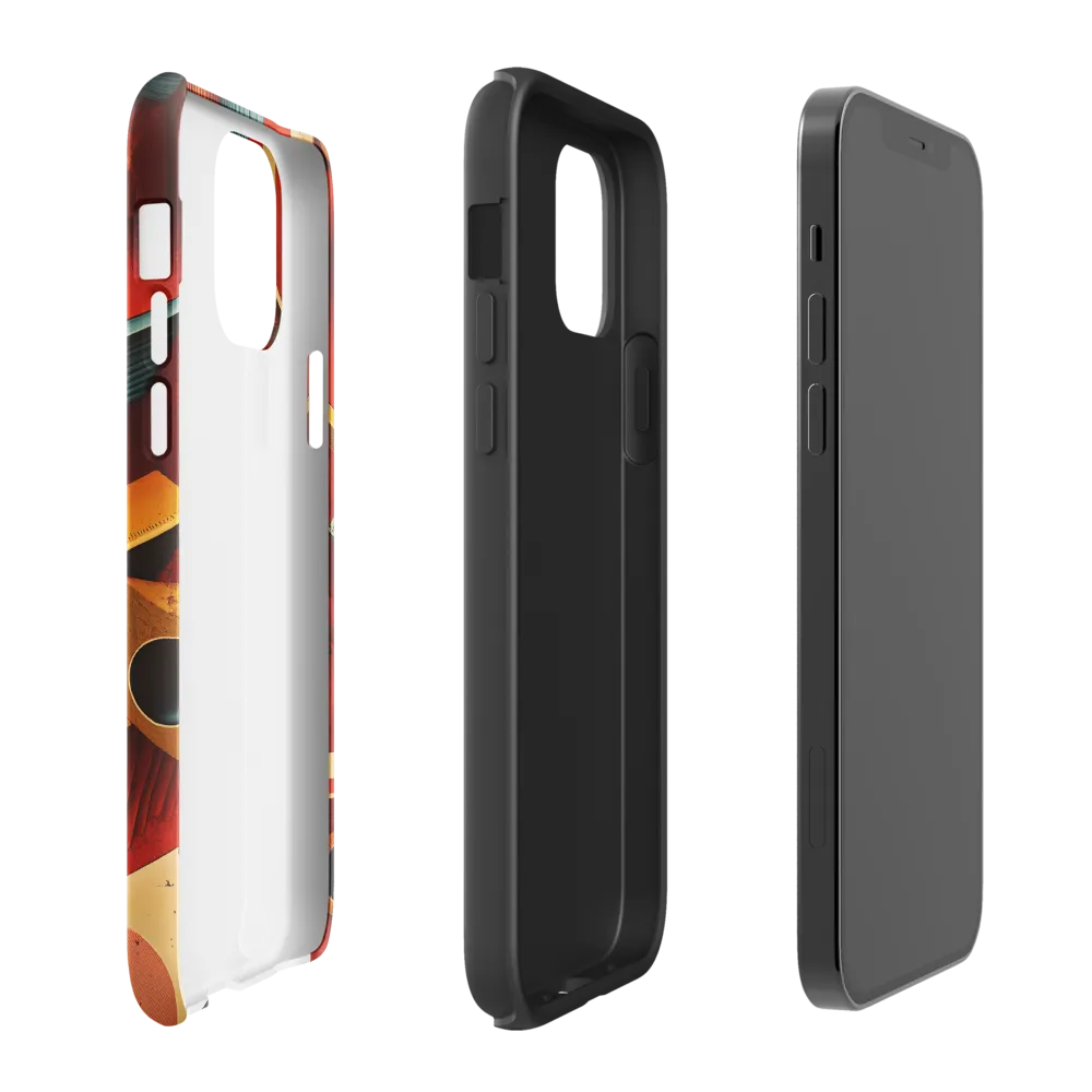 Geometric Harmony | Phone Case |  12 | Tough Case | Glossy