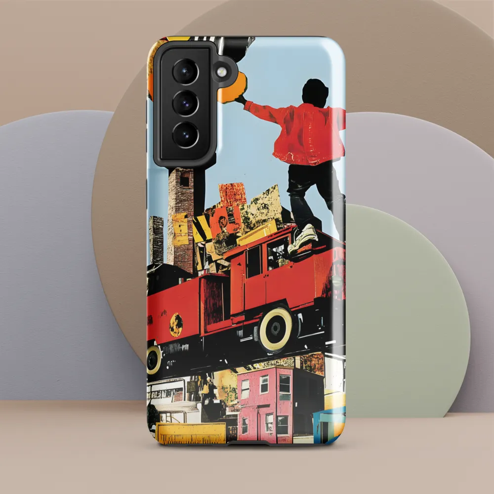 Balancing Freedom | Phone Case |  S21 Plus | Tough Case | Glossy