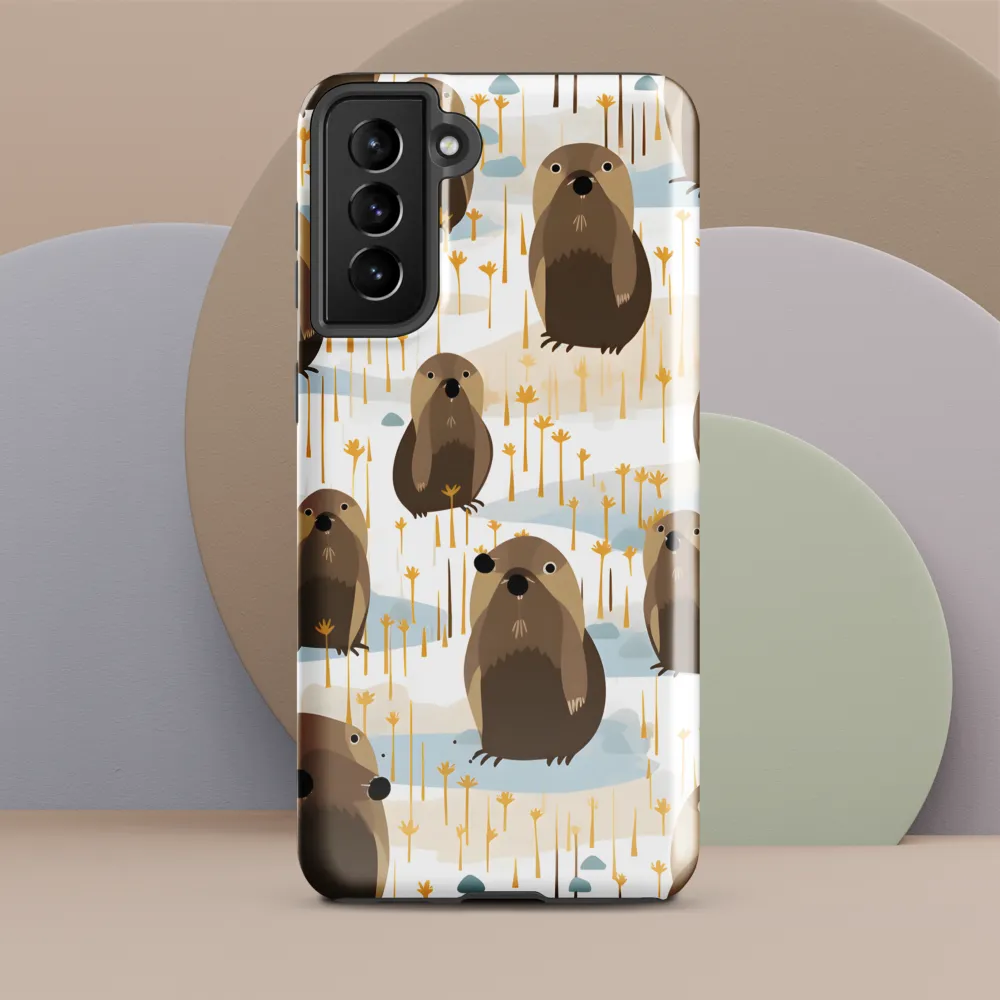 Whimsical Waters: A Celebration of Otters and Seals