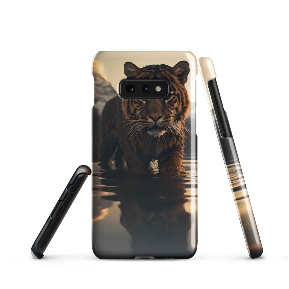 Majestic Reflection: The Tiger's Domain