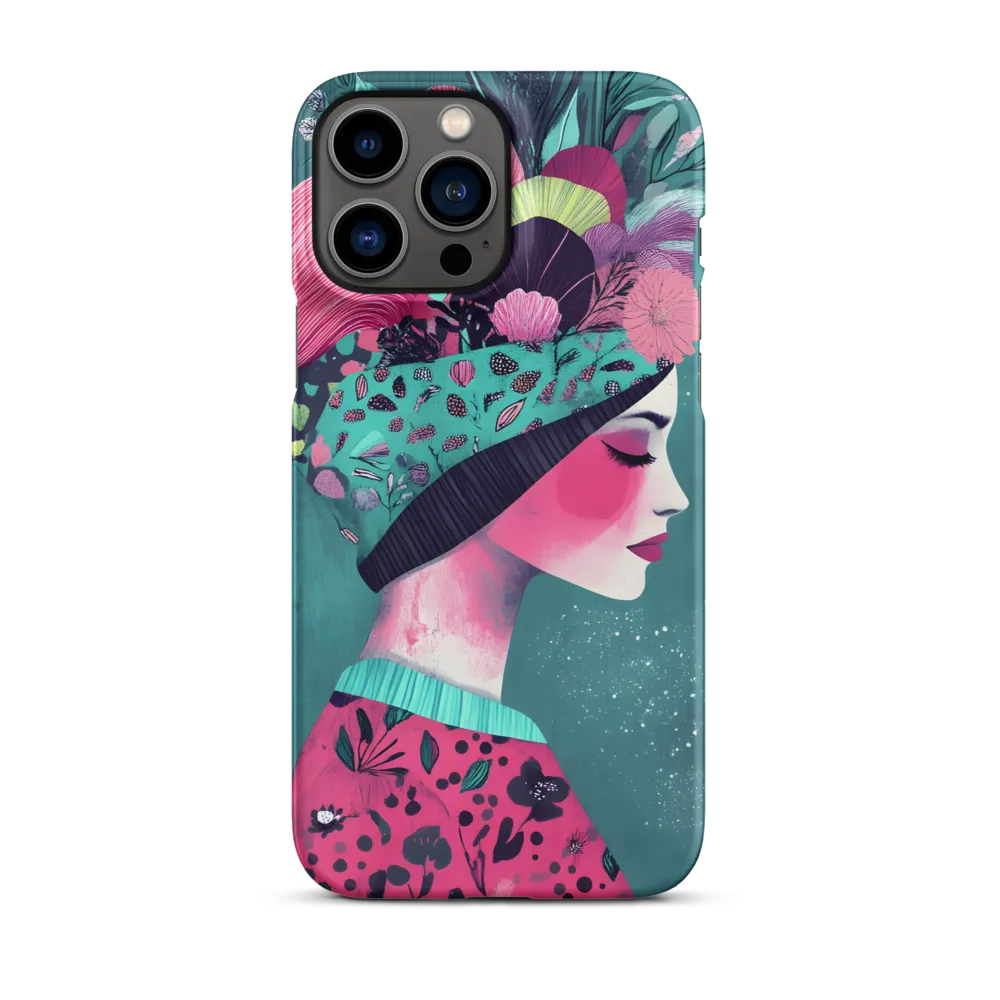 Whimsical Floral Portrait