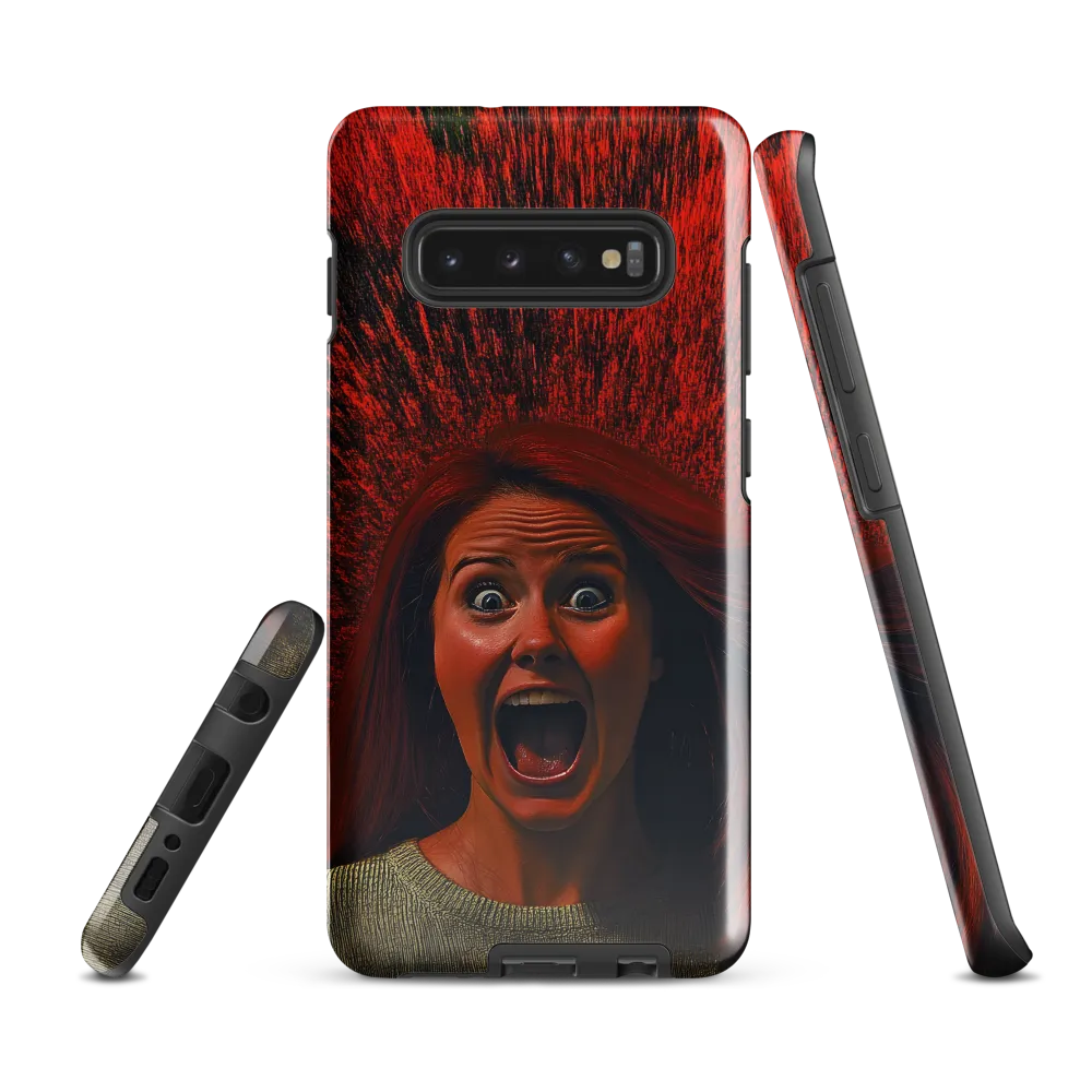 Eruption of Emotion | Phone Case |  S10 Plus | Tough Case | Glossy