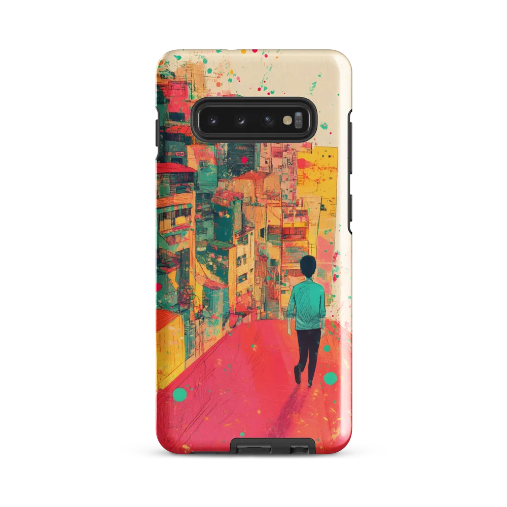 Urban Dreams: A Journey Through Color | Phone Case |  S10 Plus | Tough Case | Glossy