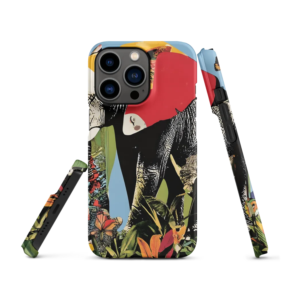 Harmony of Nature: The Elephant's Embrace | Phone Case |  13 Pro | Snap Case | Matte