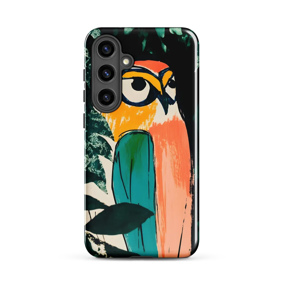 Camouflaged Majesty: The Abstract Owl