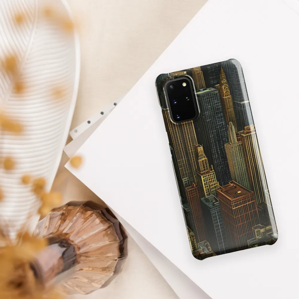 Urban Elegance: A Golden Cityscape