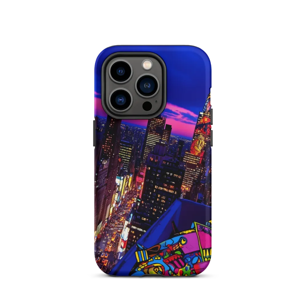 Neon Twilight: A City in Vibrance