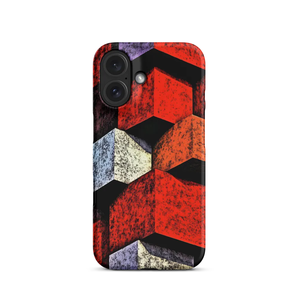 Stacked Cubes — Red Facade Study