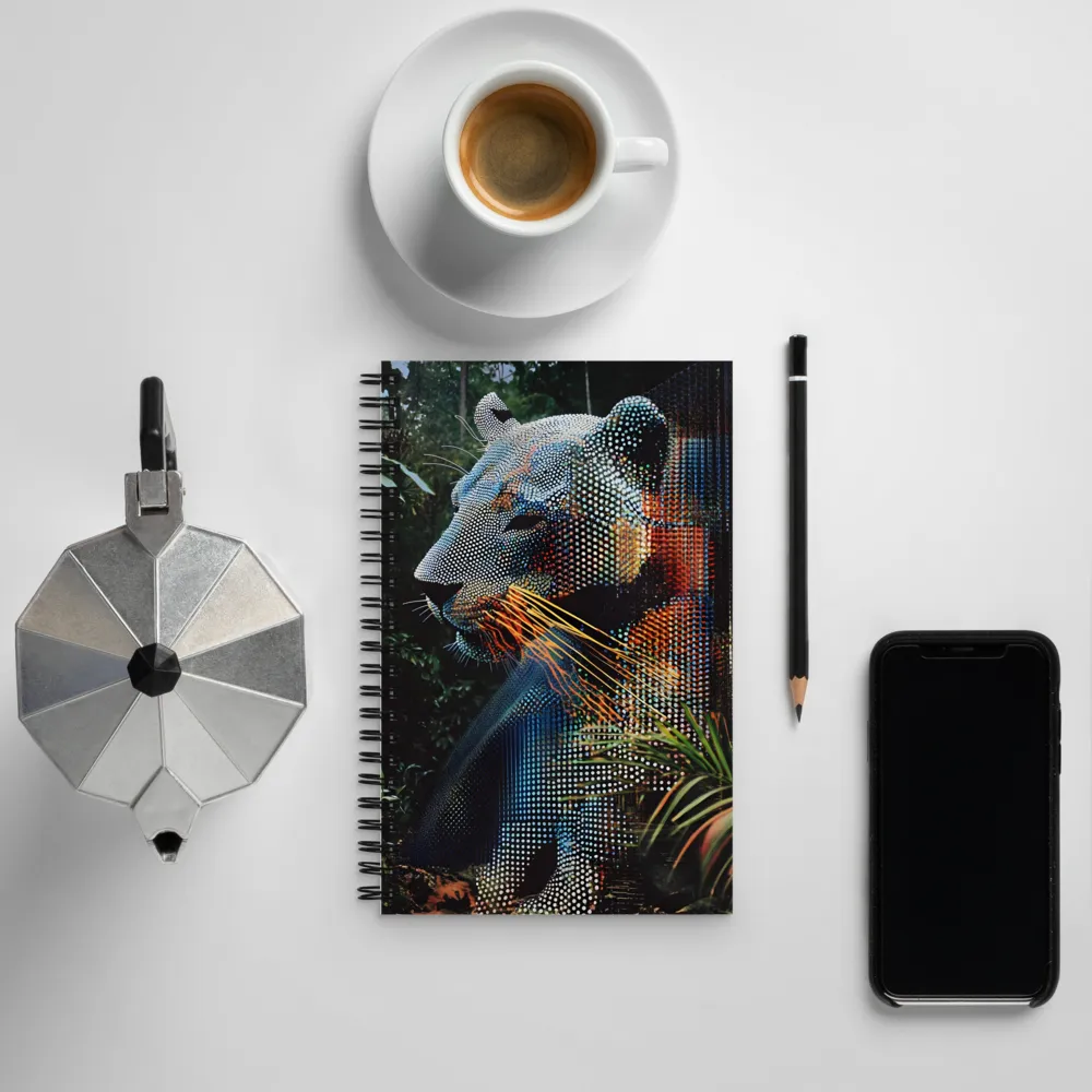 Harmony of Nature and Technology | Spiral Notebook