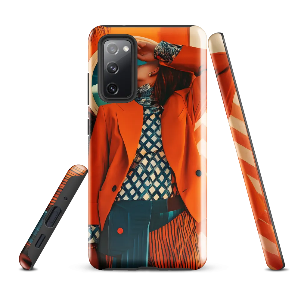Vibrant Interplay: A Fusion of Fashion and Nature