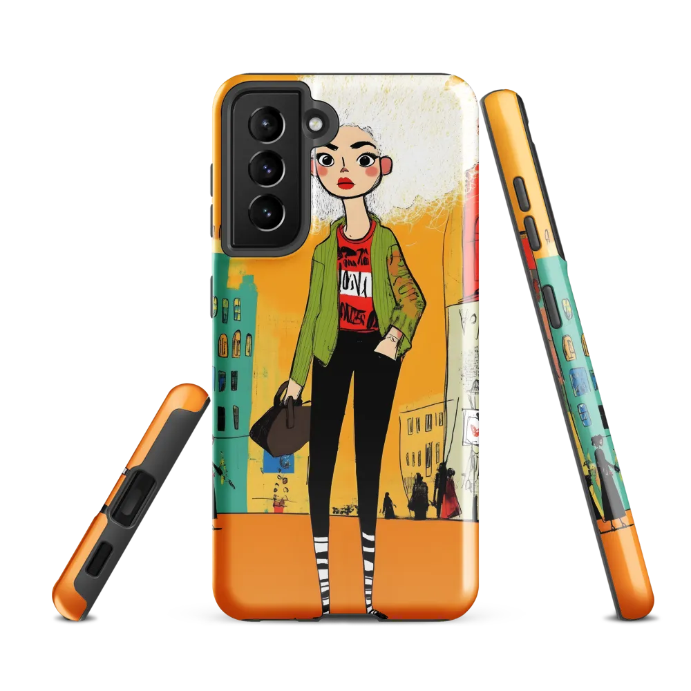 Urban Confidence | Phone Case |  S21 FE | Tough Case | Glossy