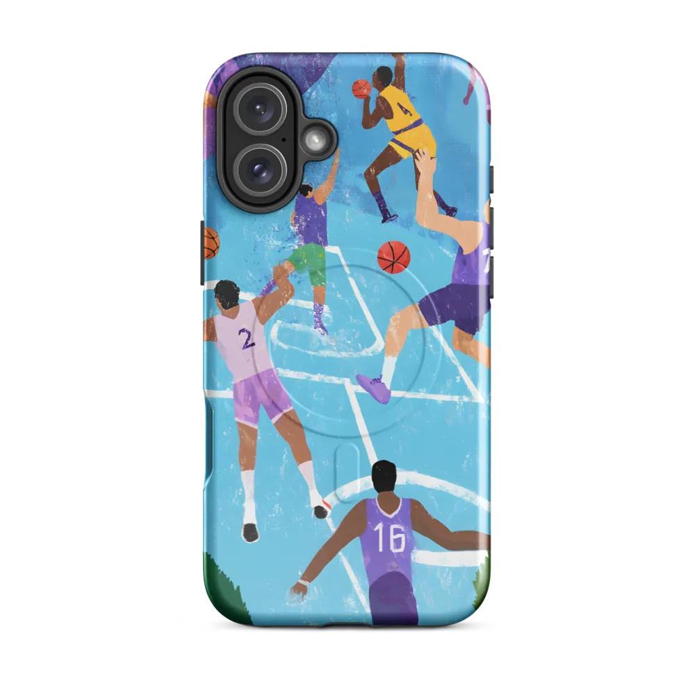 The Pulse of the Game | Phone Case |  16 Plus | MagSafe® Tough Case | Glossy