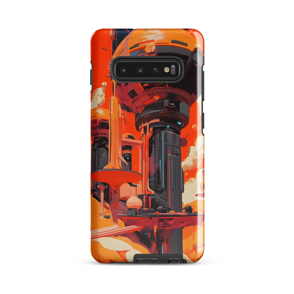 Celestial Towers of Tomorrow | Phone Case |  S10 Plus | Tough Case | Glossy