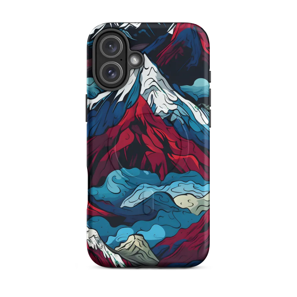 Mountain Majesty: An Abstract Voyage