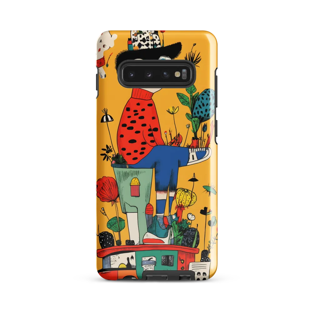 Whimsical Growth | Phone Case |  S10 Plus | Tough Case | Glossy