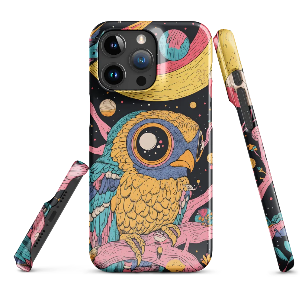 Whimsical Cosmic Owl