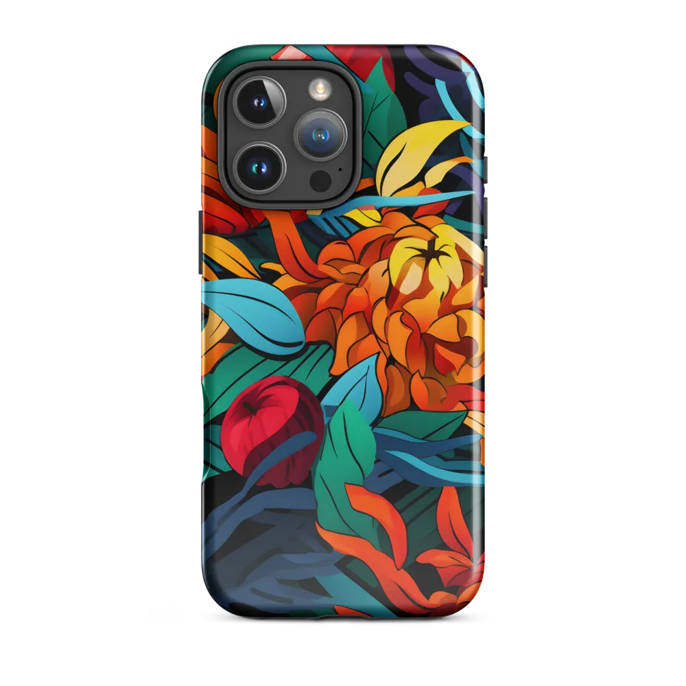 Tropical Harmony | Phone Case |  16 Pro Max | Tough Case | Glossy