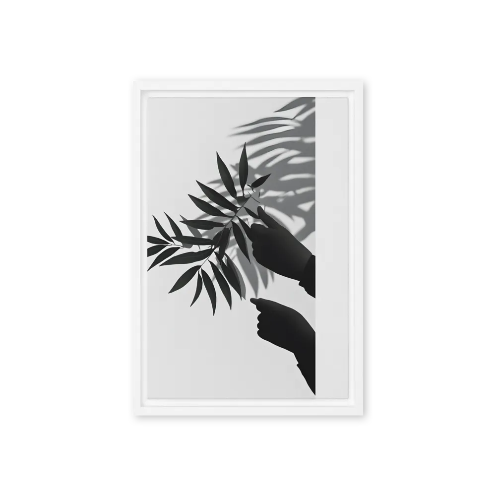 Whispers of Nature | Canvas with White Frame | 12″×18″