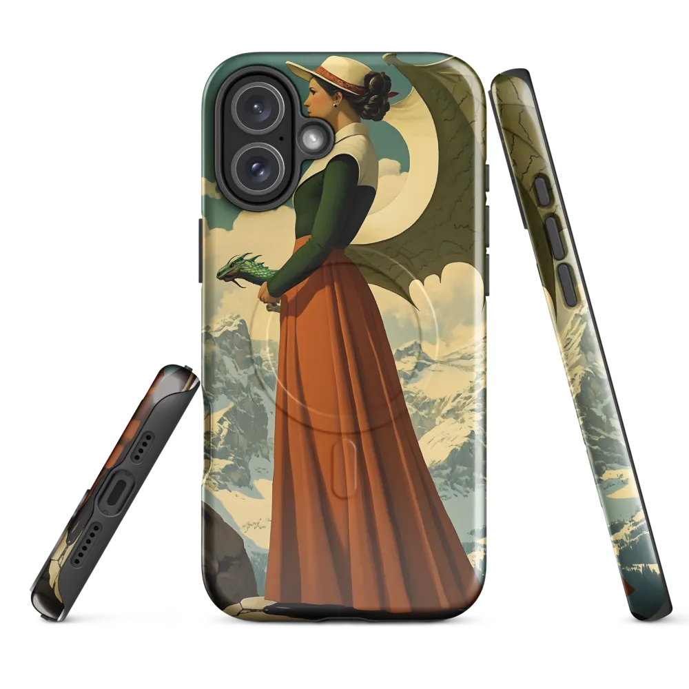 Mystic Harmony: The Dragon Keeper | Phone Case |  16 Plus | MagSafe® Tough Case | Glossy