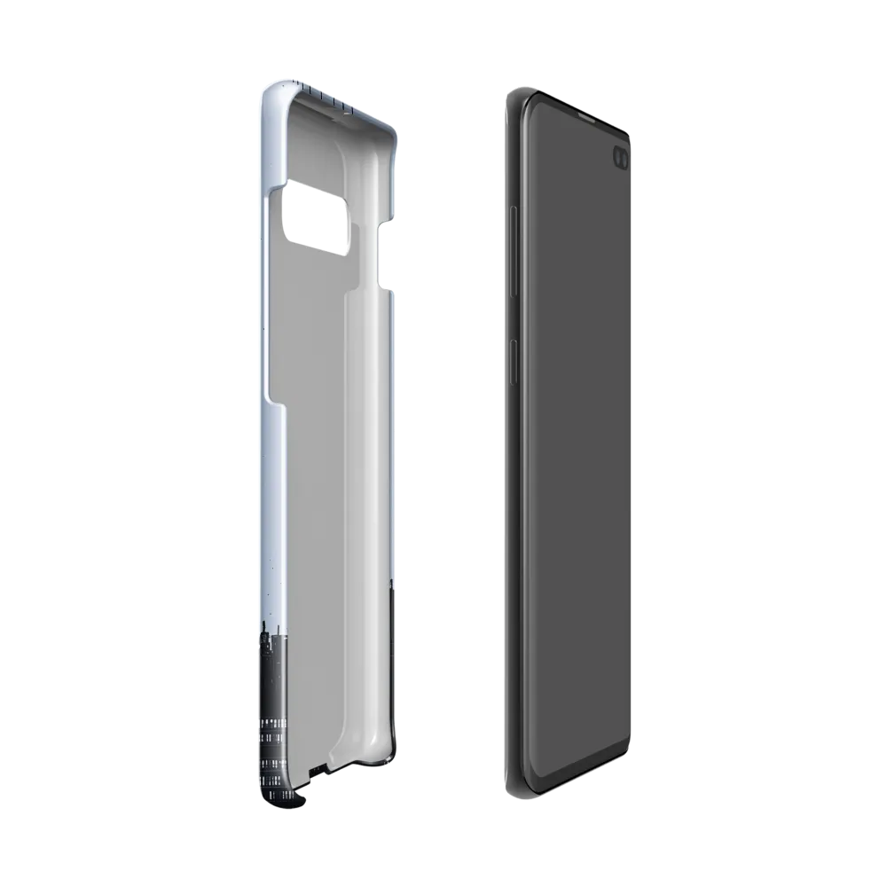 Elevated Serenity: A Minimalist Cityscape