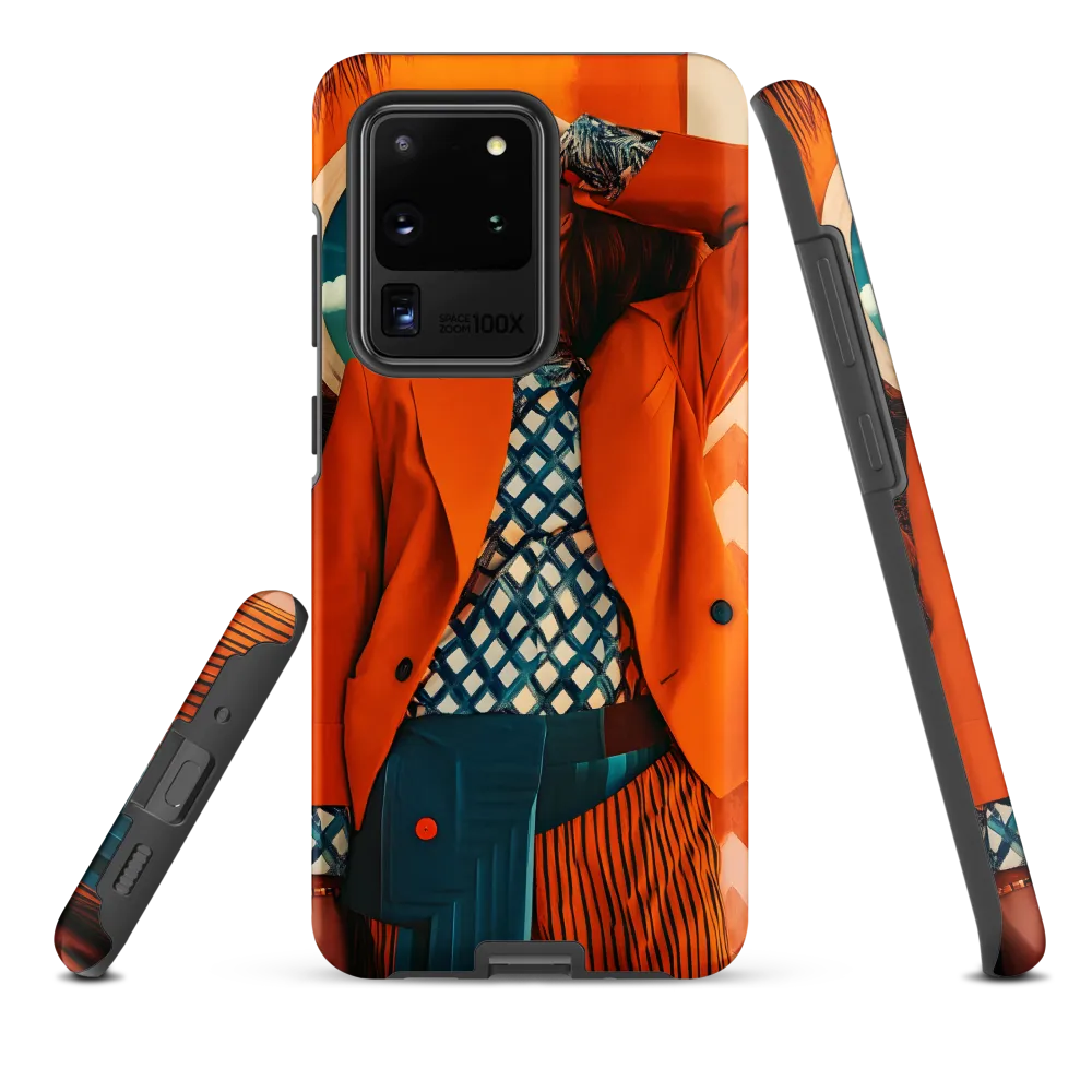 Vibrant Interplay: A Fusion of Fashion and Nature