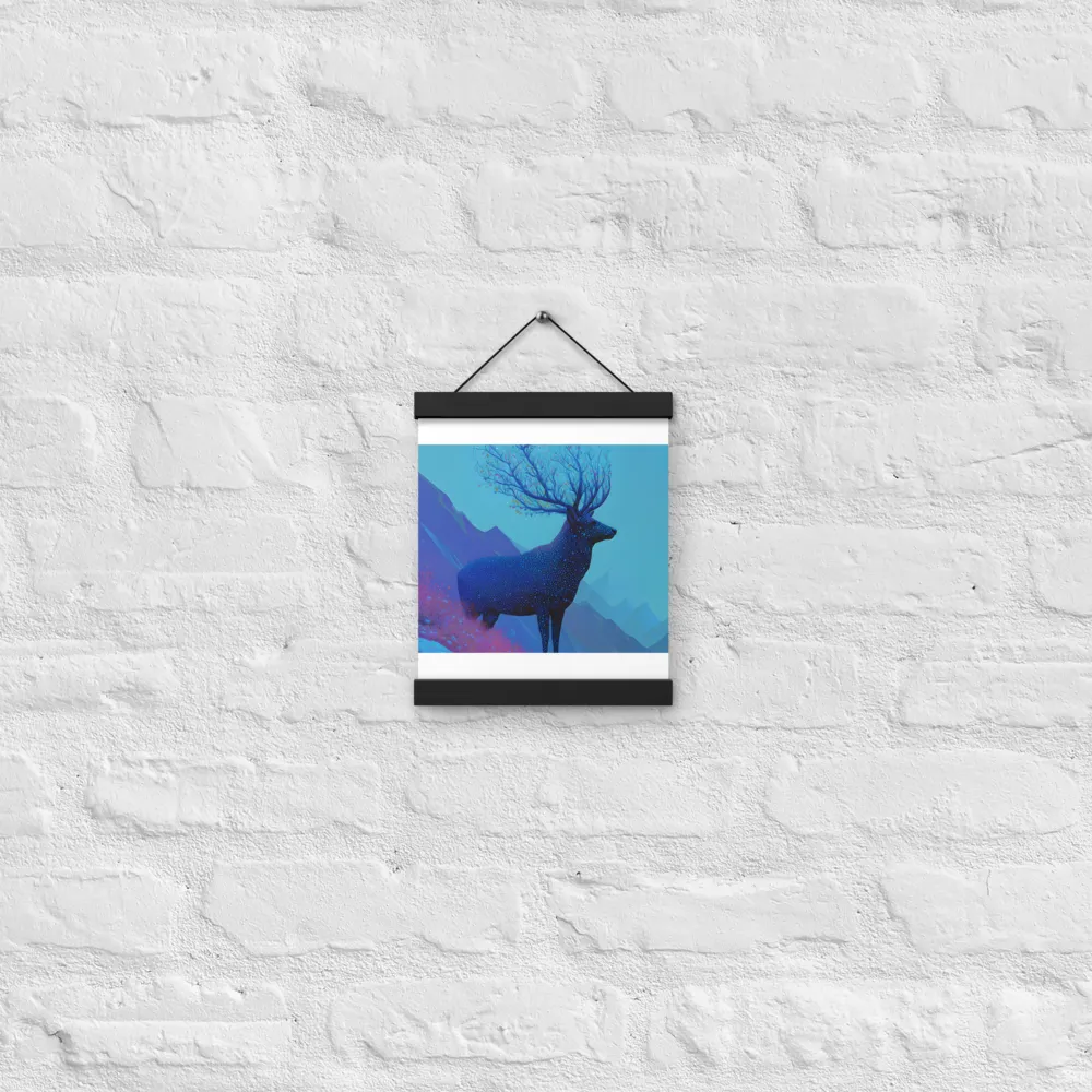 Ethereal Harmony | Poster With Black Wood Hanger | 8″×10″
