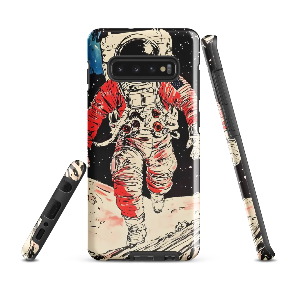 Lunar Explorer | Phone Case |  S10 Plus | Tough Case | Glossy