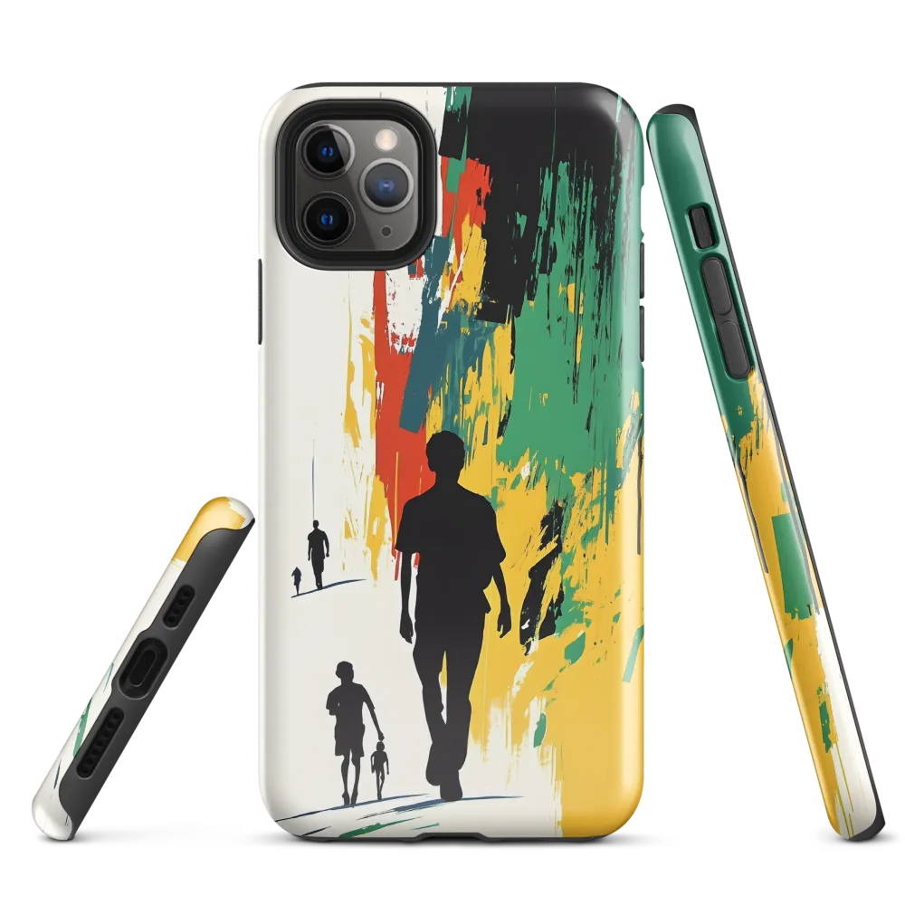 Journey of Silhouettes | Phone Case |  11 Pro Max | Tough Case | Glossy